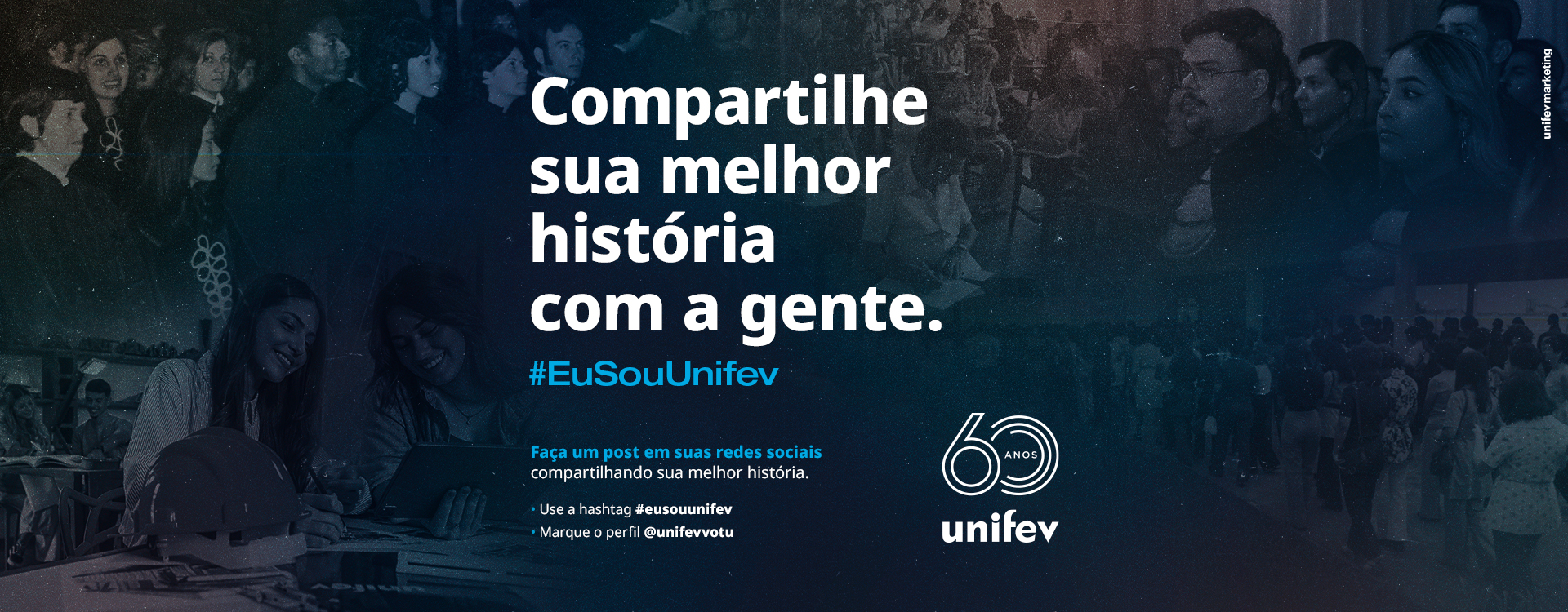 Compartilhe sua história