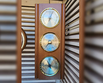 Mini Estação Meteorológica Analógica