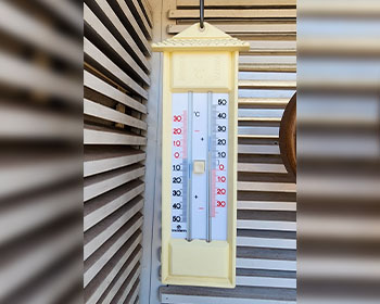 Termômetro de Máxima e Mínima